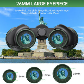 FLYANT waterproof binoculars against a rugged backdrop